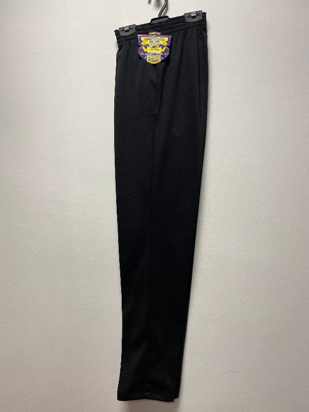 Pantalón hombre algodón con cintura de goma negro Waconda